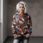 Preview: Wochenend-Aktion: Vintage Flowers First Love Kollektion - Eigenproduktion von Graustufen-Stoffe